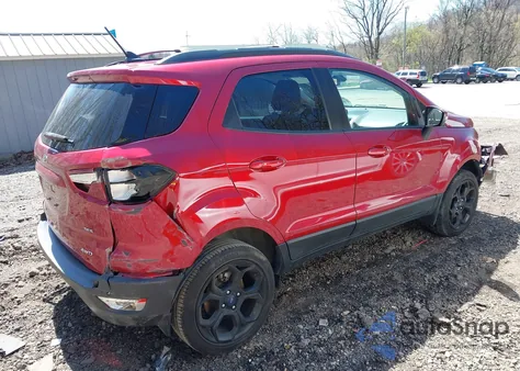 2018 Ford Ecosport Ses from USA, damaged, VIN MAJ6P1CL0JC201050